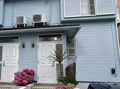 メゾン．ド．代田の玄関