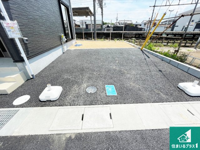 ●天理市杉本町　第2期　新築一戸建ての駐車場|駐車スペース！散水栓があるので、こまめに愛車を洗えます！