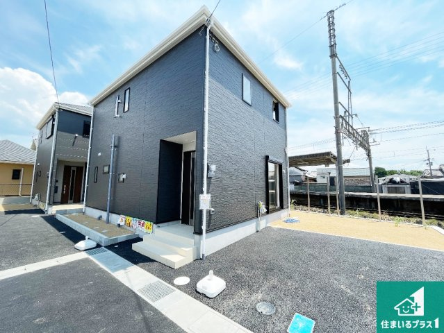 ●天理市杉本町　第2期　新築一戸建ての外観|お客様に長く安心して住んでいだだける事にこだわった家づくり！住んでからのアフターサービスにもしっかりと取り組んでいます！