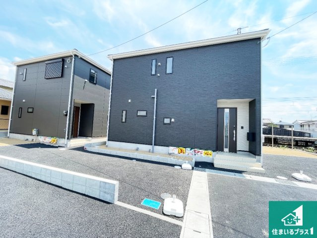 ●天理市杉本町　第2期　新築一戸建ての外観|お客様に長く安心して住んでいだだける事にこだわった家づくり！住んでからのアフターサービスにもしっかりと取り組んでいます！