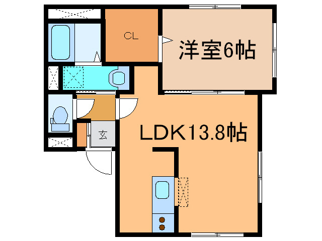 メヌエットの間取り