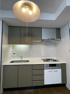 ライオンズマンション南春日部のキッチン|使いやすいキッチンです