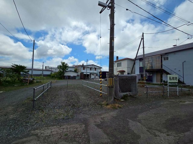 新釧路町　売土地の前面道路含む現地写真