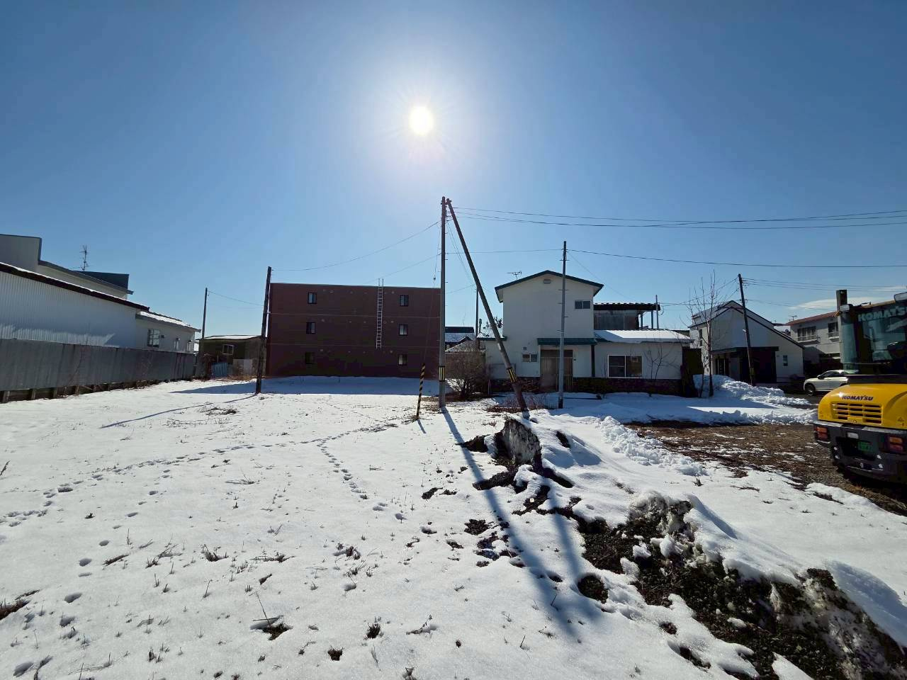 新釧路町　売土地のその他|北東側から