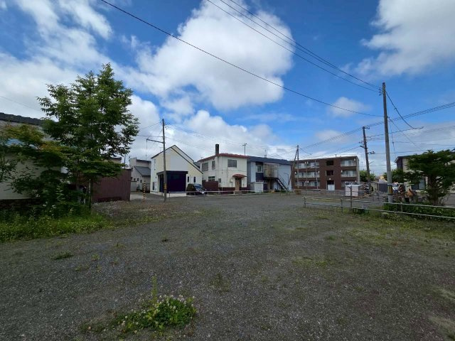 新釧路町　売土地の前面道路含む現地写真|北東側から