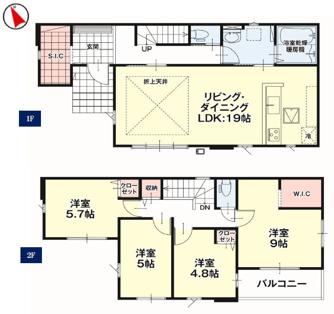 小山城北1丁目　15期　1号棟
