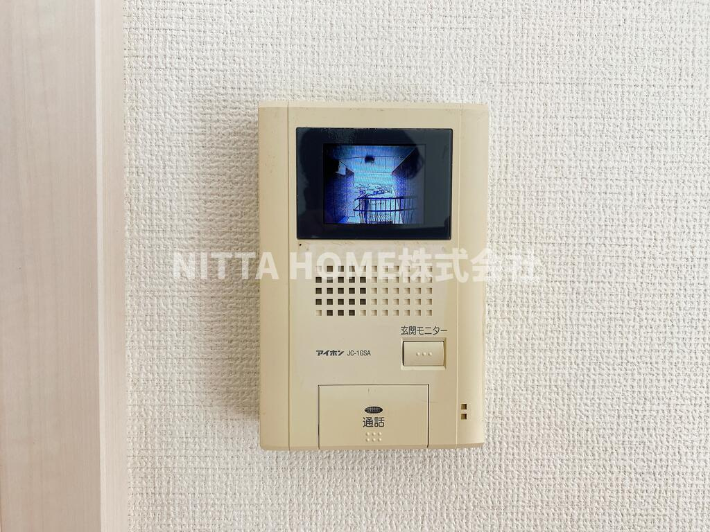 ビエナコートのセキュリティ|ＴＶインターホン完備で来客時も安心◎