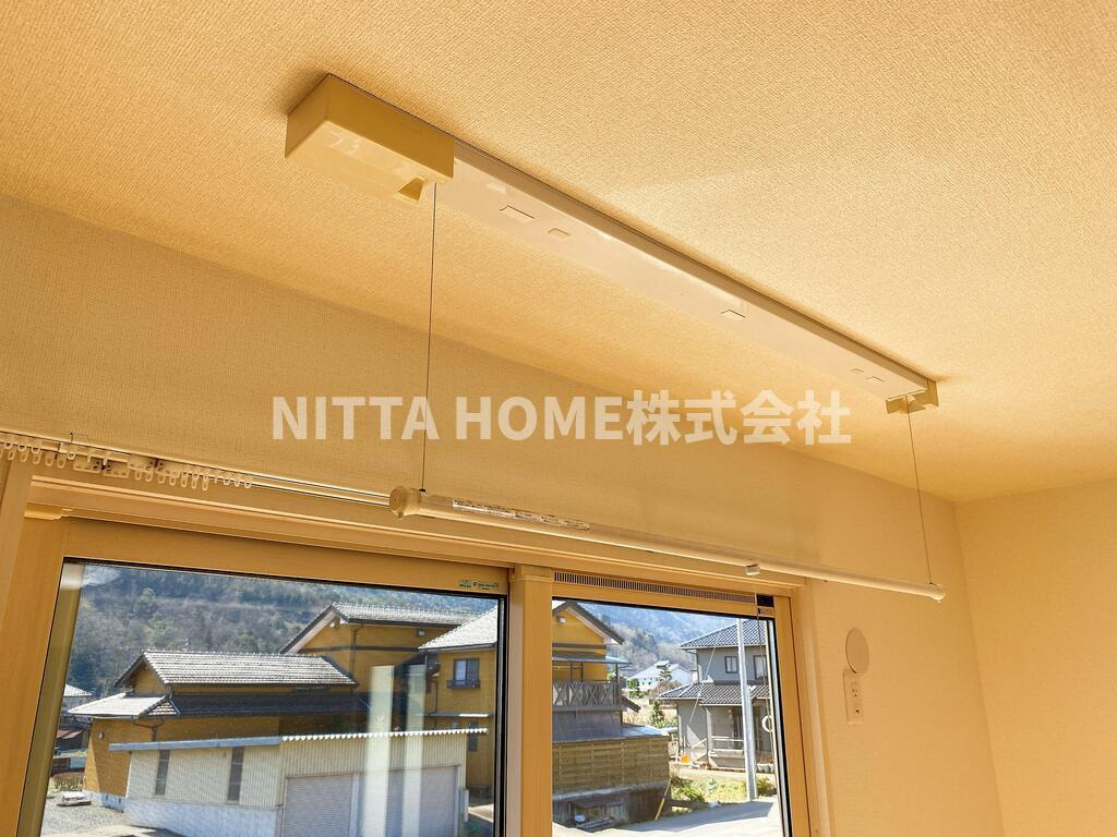 ビエナコートの設備|室内物干しも設置済み☆彡
