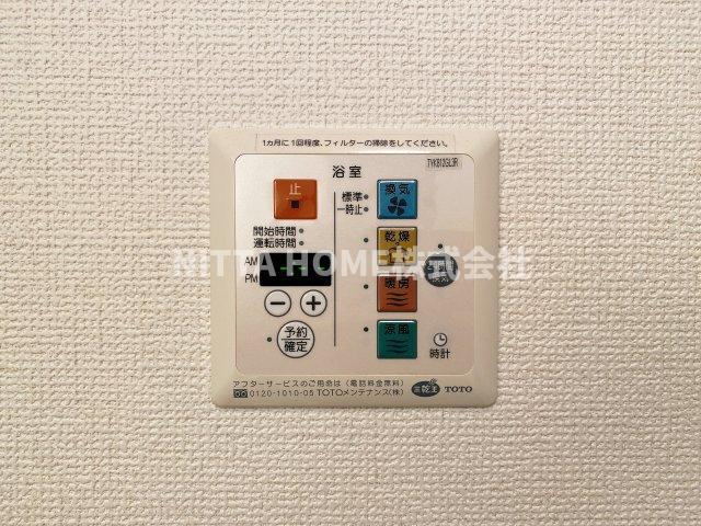 ビエナコートのその他共用部分|洗濯物の乾燥にも便利な浴室乾燥機＊
