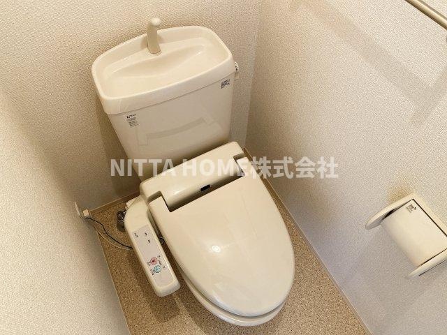 ビエナコートのトイレ|ウォシュレット付きのトイレで快適です＊
