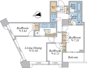 【間取り】 | ご自宅から現地まで、当社スタッフがお車にて、「お迎え・お送り」をしております。ぜひお気軽にお問い合わせくださいませ♪