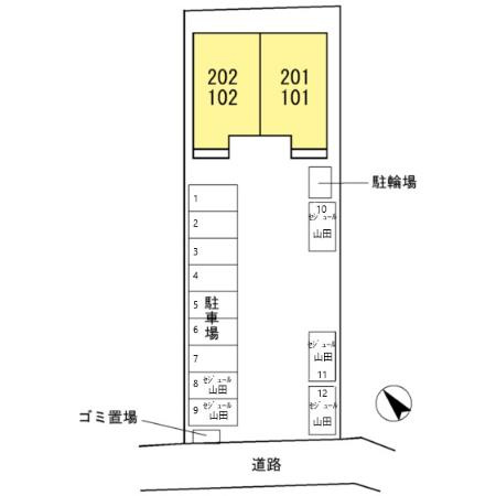 ＮＥＯＳの区画図