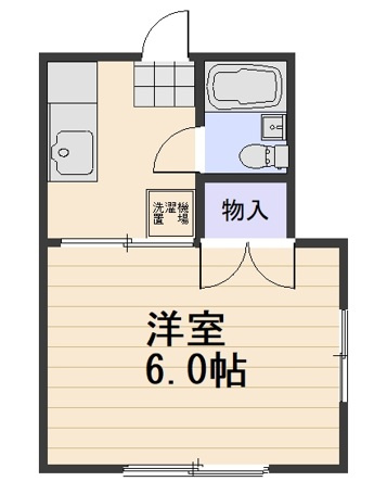 大供コーポの間取り