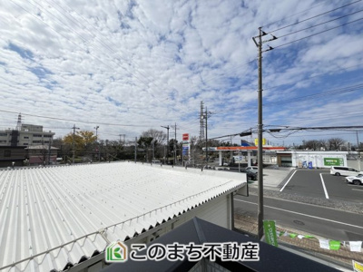 【展望】 | 久喜青毛1丁目6番　B号棟 | バルコニーからの眺めです！