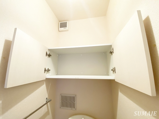 メゾン　ド　ミュゲの収納|トイレにも収納あります！