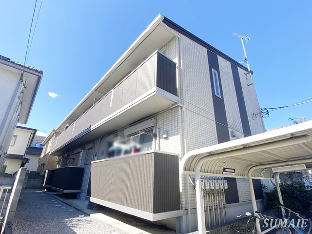 メゾン　ド　ミュゲの外観|2階建てのアパート！