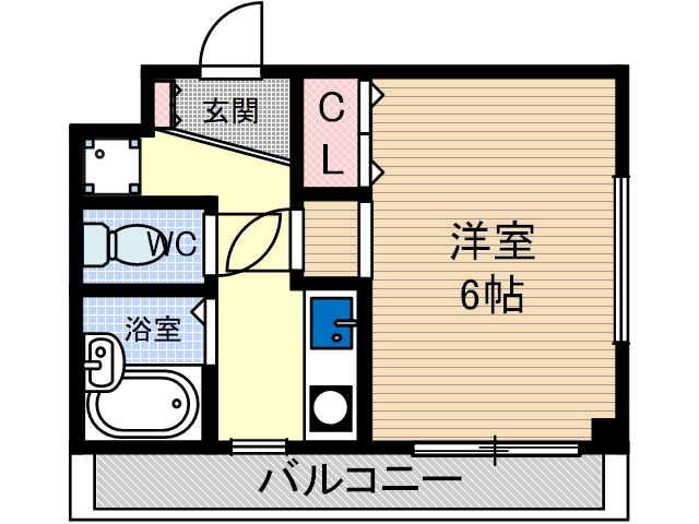 【間取り】 | カントリー青葉ハイツ