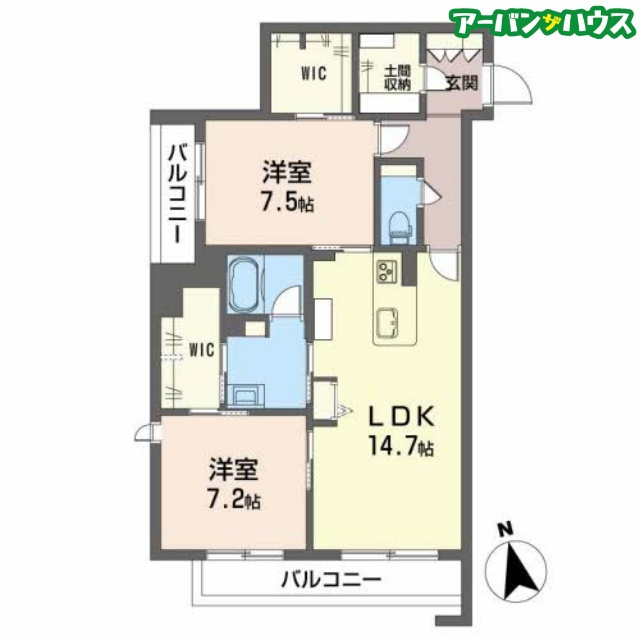 リュミエールの間取り