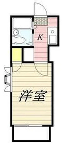 岐阜県岐阜市　収益アパート　尼ヶ崎レジデンスの間取り