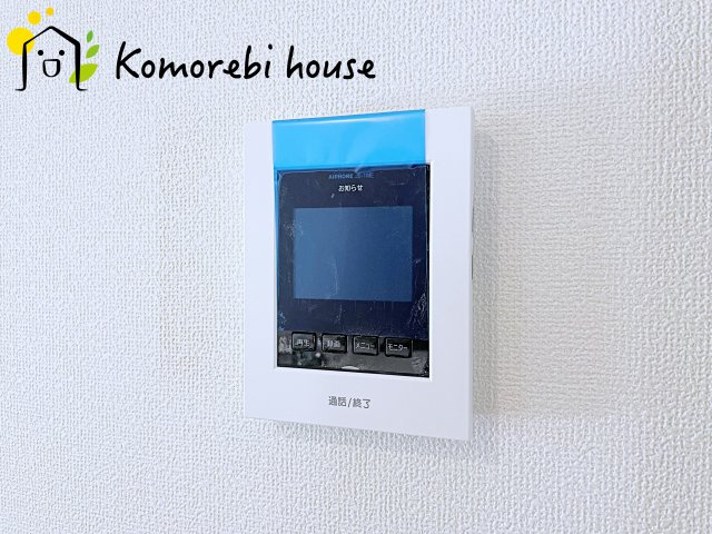 北本宮内　2期　新築一戸建て　ハートフルタウン　Kの防犯設備|モニター付インターホンです