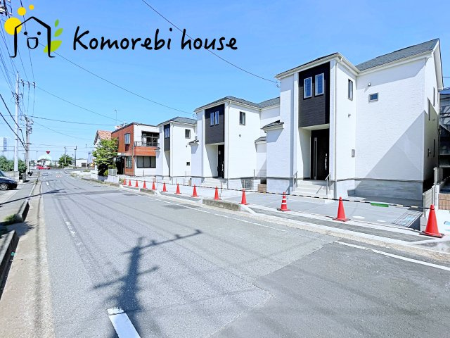 北本宮内　2期　新築一戸建て　ハートフルタウン　Kの前面道路含む現地写真|前面道路含む現地写真です