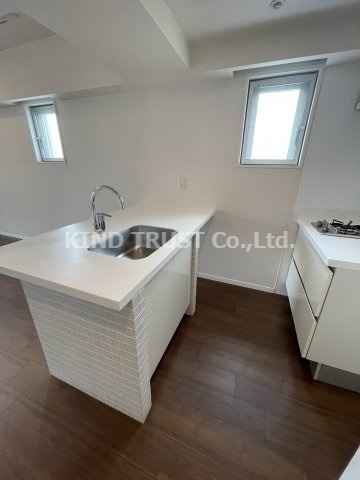 西天満レジデンスのキッチン|お料理しやすいキッチンです