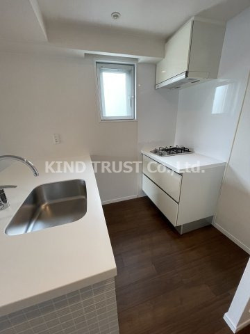 西天満レジデンスのキッチン|きれいなキッチンです