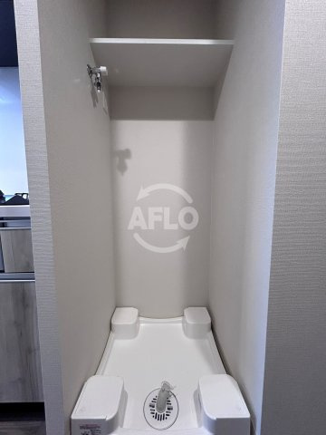 プレサンス天王寺デルニエの設備|プレサンス天王寺デルニエ　洗濯機置き場