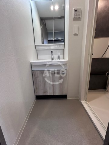 プレサンス天王寺デルニエの洗面所|プレサンス天王寺デルニエ　洗面脱衣所