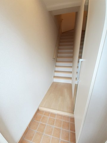 ハピネス・ベルＡの玄関|きれいな玄関です