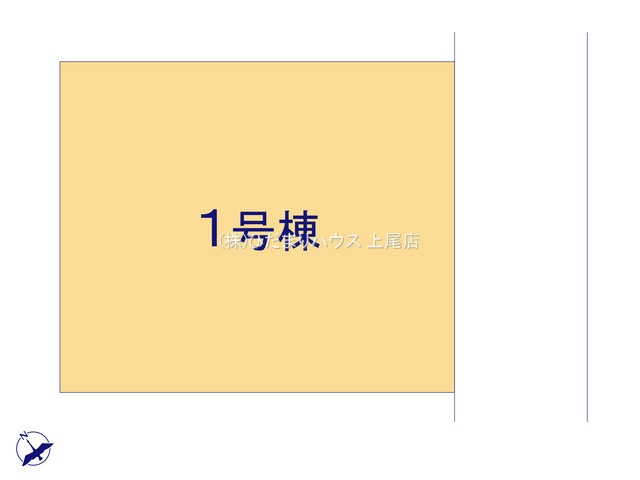 伊奈町栄　新築戸建　リーブルガーデン01の区画図