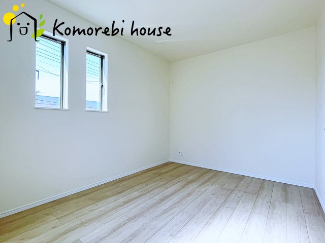 北本宮内　2期　新築一戸建て　ハートフルタウン　Lの洋室|広々とした洋室です
