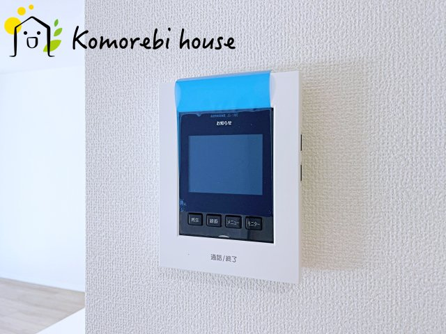 北本宮内　2期　新築一戸建て　ハートフルタウン　Lの防犯設備|モニター付インターホンです