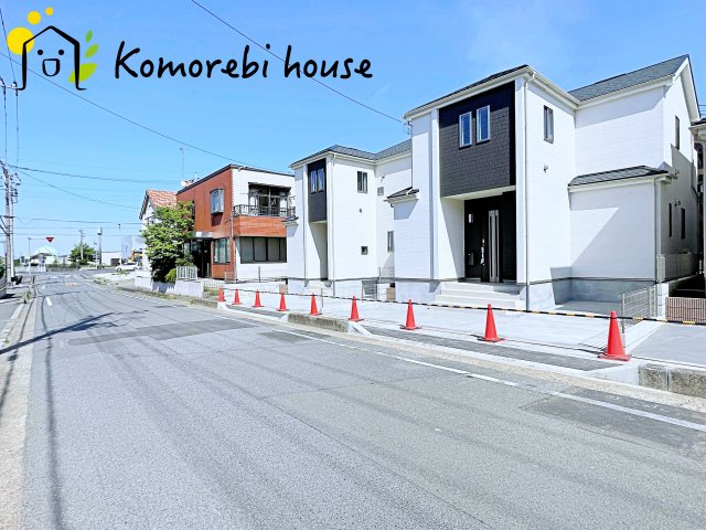 北本宮内　2期　新築一戸建て　ハートフルタウン　Lの前面道路含む現地写真|前面道路含む現地写真です