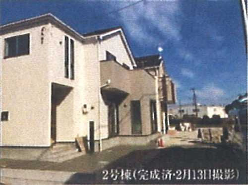 厚木市愛甲東　新築戸建全6棟　2号棟の外観パース