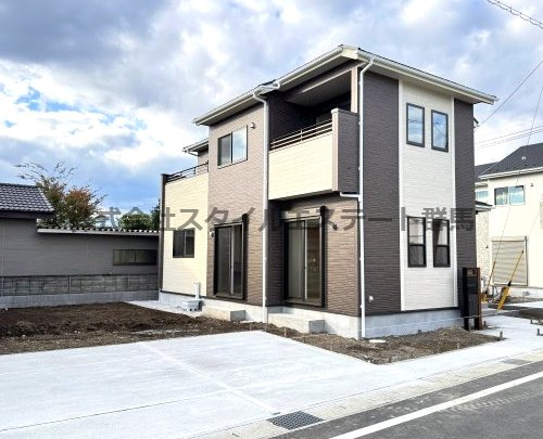 ブルーミングガーデン前橋市後家町　2号棟の完成予想図|後家町に全2棟の住宅を建築中です。
こちらは同仕様写真なので実物とは異なりますので参考としてご覧ください。
お客様のご都合に合わせて同仕様の物件もご見学頂けます♪お気軽にお問い合わせください。