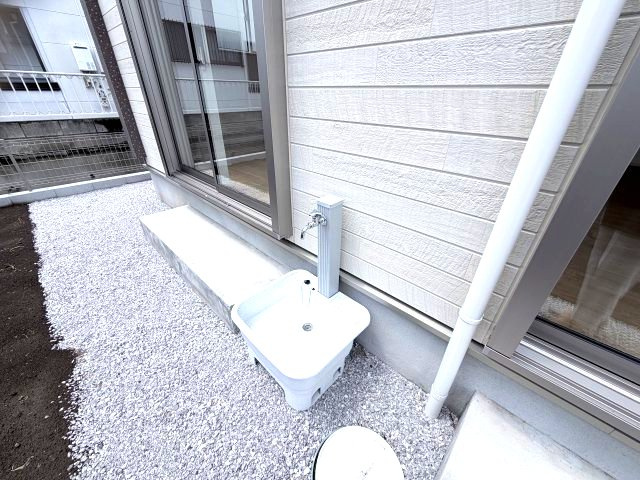 ブルーミングガーデン前橋市後家町　1号棟の設備|お庭に嬉しい水道付き！家庭菜園や洗車時に役立ちますよ！