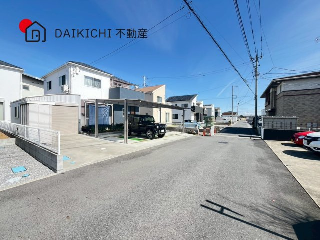 【前面道路含む現地写真】 | 鴻巣市袋　中古戸建　