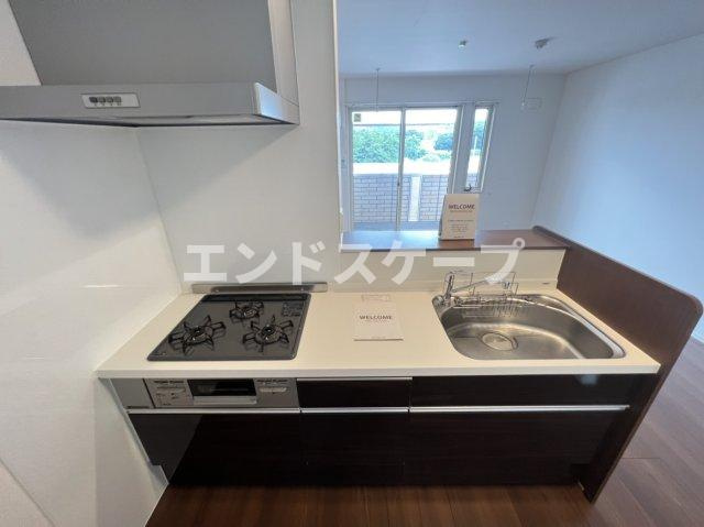 クレアシオン城北のキッチン|高崎、前橋、伊勢崎エリアのお部屋探しはエンドスケープまで！お客様の理想お聞かせ下さい♪
内装の色味が画像と異なる場合がございます。