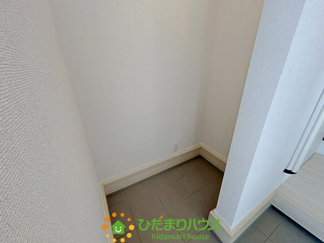 羽生市南5丁目　新築一戸建て　リナージュの収納|土間収納で、ベビーカーなど！