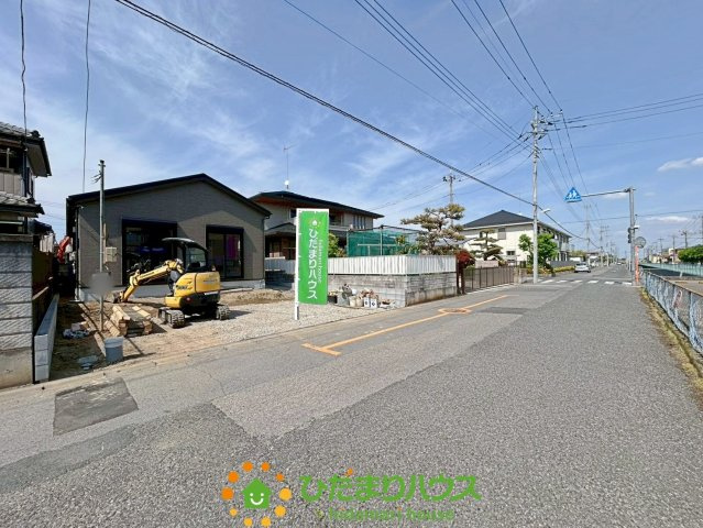 羽生市南5丁目　新築一戸建て　リナージュの前面道路含む現地写真|2026/4/20　撮影