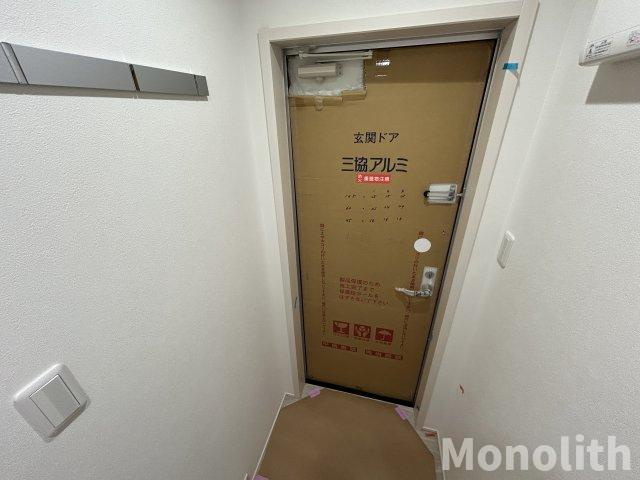 フジパレス岸和田下松Ⅱ番館の玄関