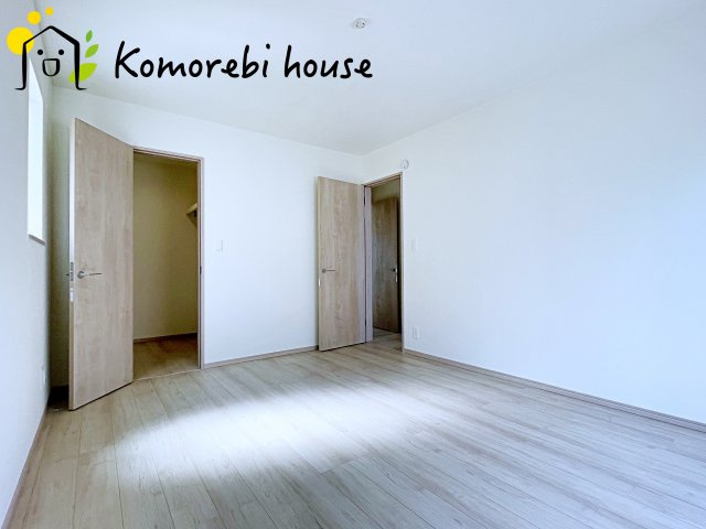 北本宮内　2期　新築一戸建て　ハートフルタウン　Mの寝室|使い勝手のいい寝室です