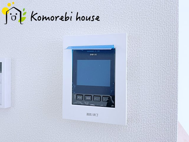 北本宮内　2期　新築一戸建て　ハートフルタウン　Mの防犯設備|モニター付インターホンです