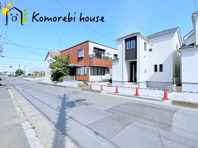 北本宮内　2期　新築一戸建て　ハートフルタウン　Mの前面道路含む現地写真|前面道路含む現地写真です