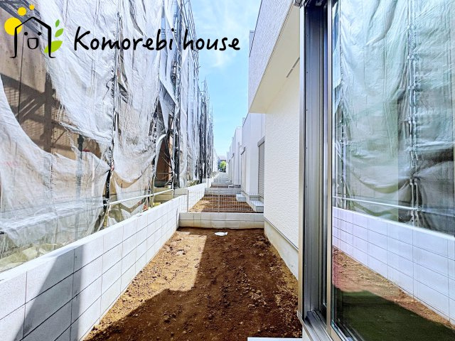 北本宮内　2期　新築一戸建て　ハートフルタウン　Mの庭|お庭も活用できます