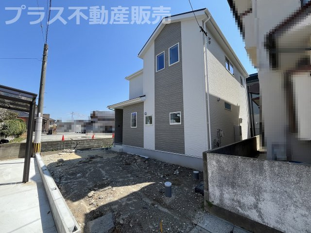 【外観】 | 福岡市早良区有田7丁目1期　1号棟（全1棟）【仲介手数料無料・0円】 | 現地写真。プラス不動産販売なら、現場の全ての棟をまとめてご見学頂けます。