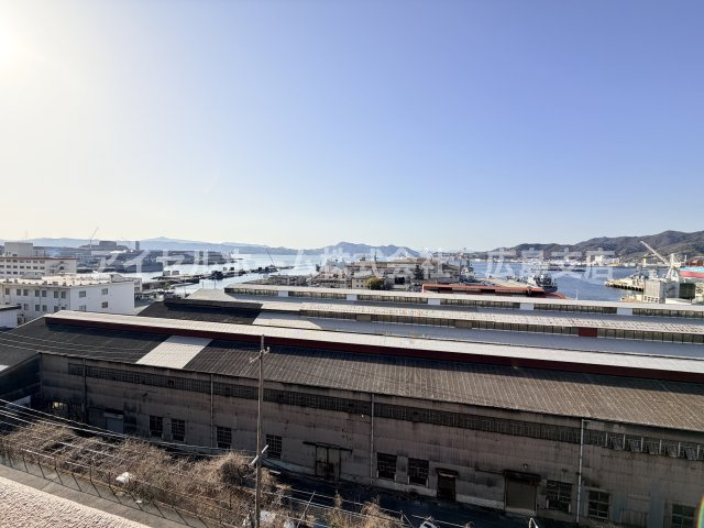 【展望】 | 【新規リノベ】プレジデント皇神串山公園 | 前面棟が無いので遠くまで見渡すことができます。