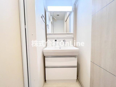 【独立洗面台】 | ドミソレイユⅢ