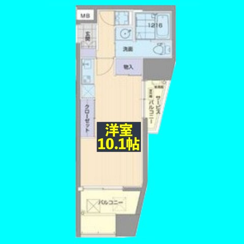 ライブコート千種の間取り